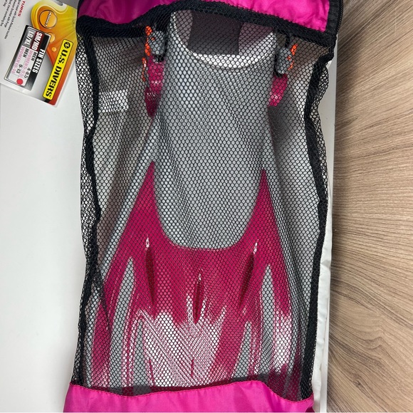 U.S. Divers Proflex Adults Snorkel Fins - Pink/Grey Small Size 4.5-8.5 New - Picture 4 of 6